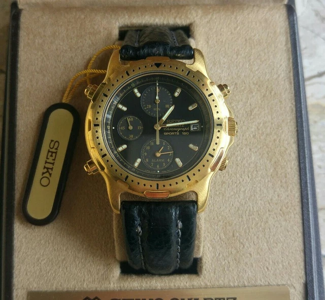 Seiko quartz chronograph shop sports 150 prix