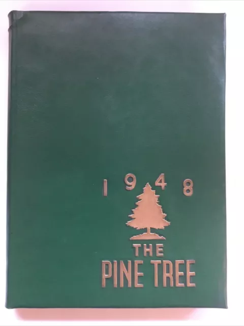 1948 Bethesda MD Chevy Chase Yearbook The Pine Tree