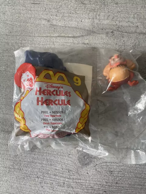 McDonalds Happy Meal Toy - Hercules 1996 - Phil & Nessus - New & Sealed