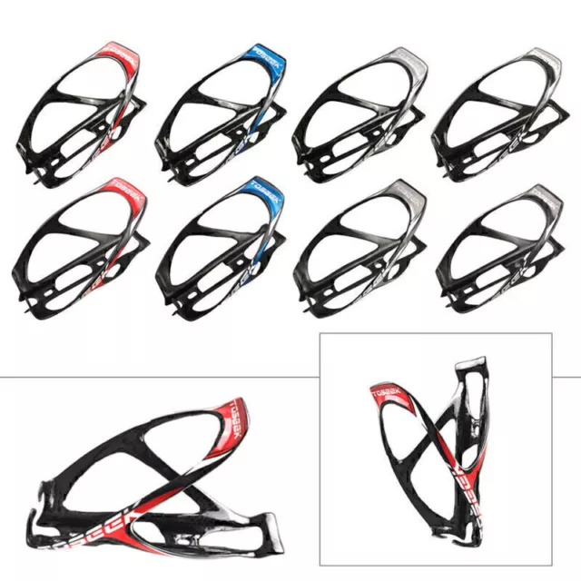 Carbon Fiber 3K MTB Mountain Road Bike Bicycle Water Bottle Holder Rack Cage 25g