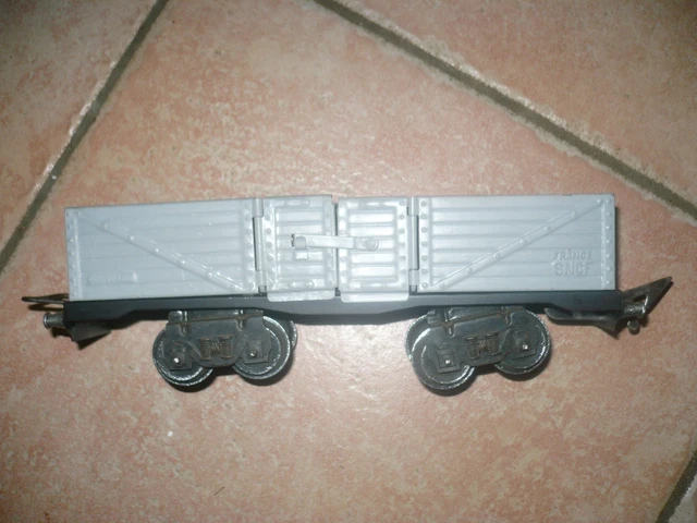 JEP WAGON BOIS ref 4568 modéle à bogies - Echelle O - 4 planches