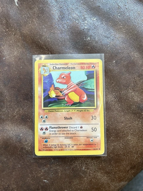 CHARMELEON POKEMON CARD 1995 10.59 - PicClick UK