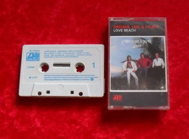MC Emerson, Lake & Palmer - Love Beach - Musikkassette Cassette