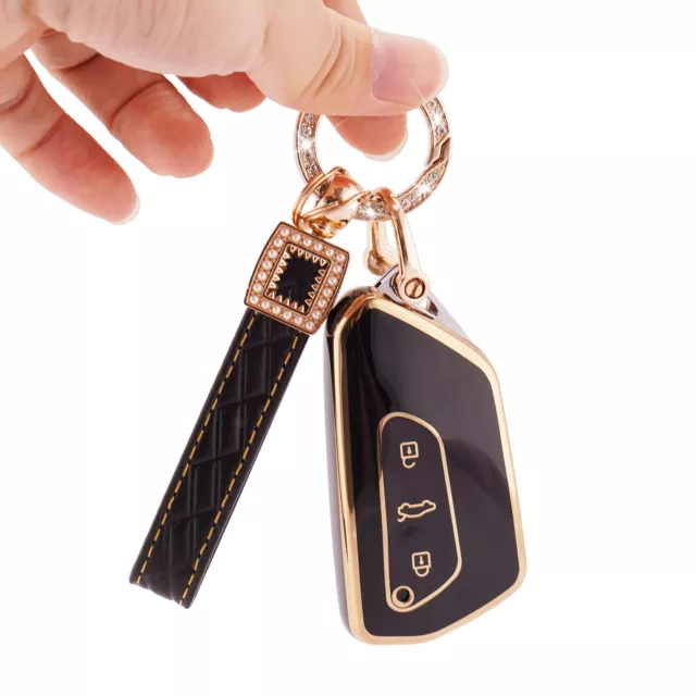 Seat 575087013D Schlüsselcover CUPRA Zündschlüssel Schlüsselblende  Kupfer-Carbon, für 3-Tasten Schlüssel : : Auto & Motorrad