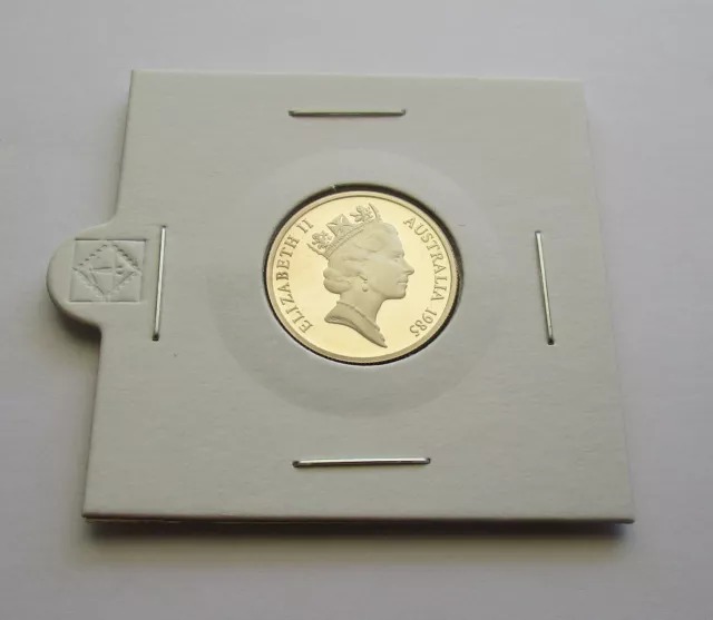 1985  5 Cent coin . Low mintage year . Key Date .  Uncirculated From Proof Set .