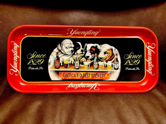 Yuengling Brewery Limited Collector Series Beer Tray entitled "Puppies"