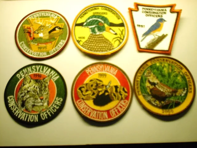 Pennsylvania Conservation Officers Patches