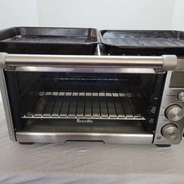 BREVILLE SMART OVEN Silver BOV650XL/C Compact 120 V Wire Rack Oven