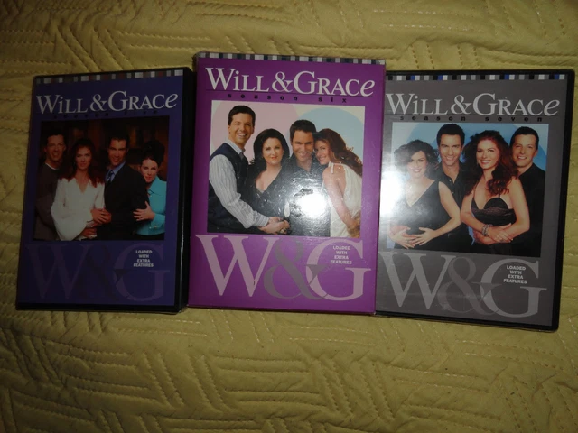 WILL GRACE - Season 5 6 & 7 (DVD) Brand New Sealed Lot TV