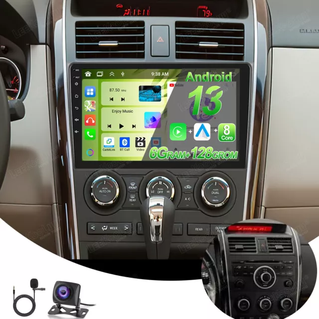 Für MAZDA CX-9 Carplay Autoradio 8-Kern 6G+128G Android 13.0 GPS DSP WIFI + Kam