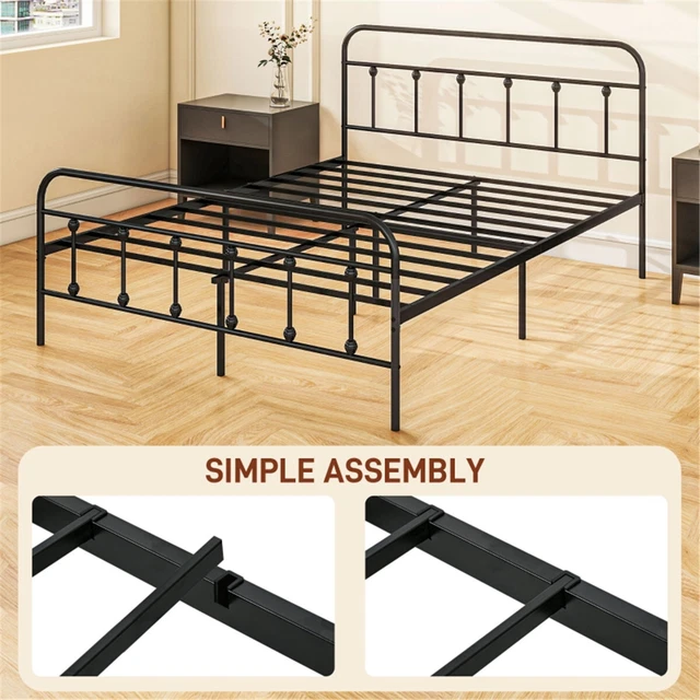 ZNTS KING SIZE Metal Bed Frame 51236643 £204.48 PicClick UK