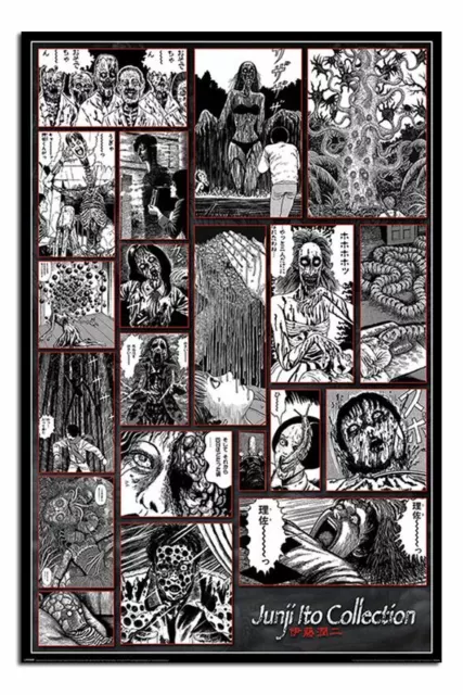 AFFICHE JUNJI ITO Collection Of The Macabre MAXI SOUS LICENCE ...
