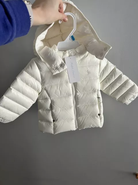 Ralph Lauren Baby Quilted Down Jacket size 9 months