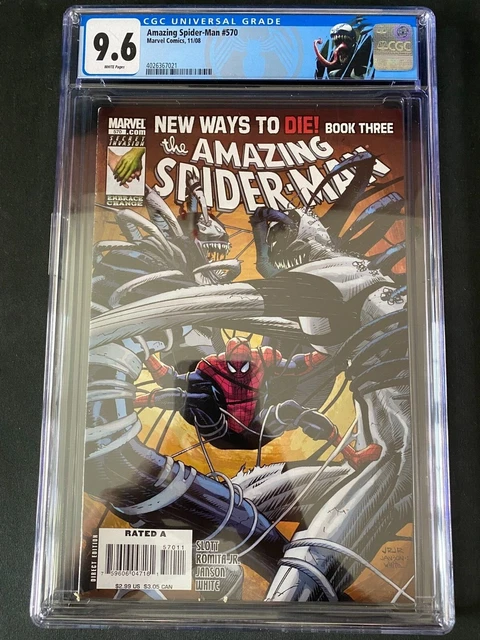 Amazing Spider-Man #570 CGC 9.6 KEY 1st FULL App Anti-Venom (Eddie Brock)