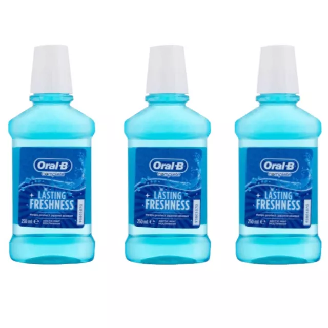 3 x Oral-B Complete Lasting Freshness Mundwasser 250 ml