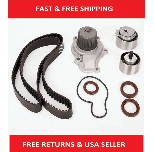 Engine Timing Belt Tensioner W/Gasket+Water Pump For 2002-09 Chrysler PT Cruiser