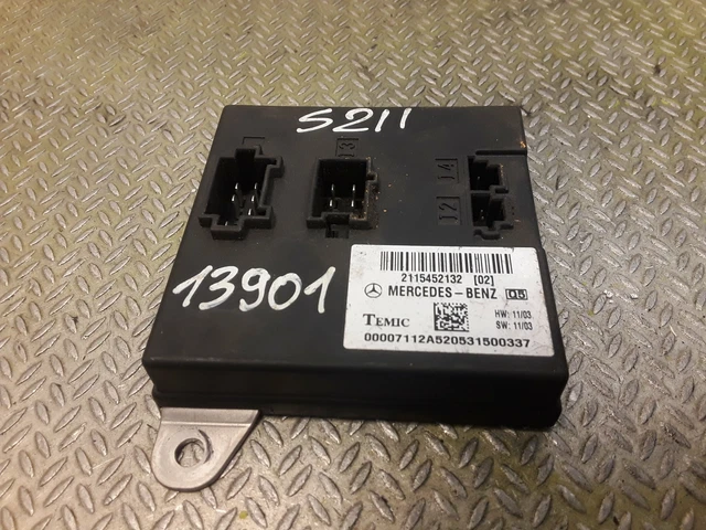 MERCEDES W211 BCM Corps Contrôle ECU Module E W211 CLS W219 2115452132 ...