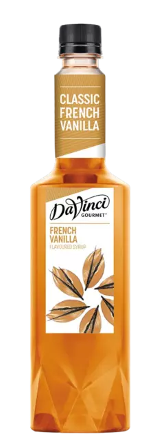 DaVinci Gourmet French Vanilla Syrup 750ML BARISTA CARBON NEUTRAL DELIVERY