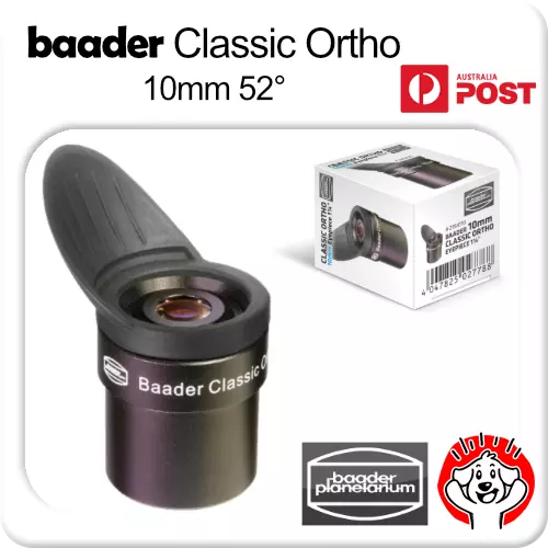 10mm Eyepiece - Baader Classic Abbe Ortho 1.25" Carl Zeiss Jena Optical Design