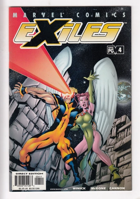 EXILES #4 (2001-11) Vol 1 MARVEL X-Men Shiar Phoenix MID-HIGH GRADE