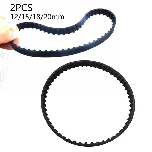 2 Cinghie Dentate Per Piallatrice Black &amp; Decker KW715 BD713