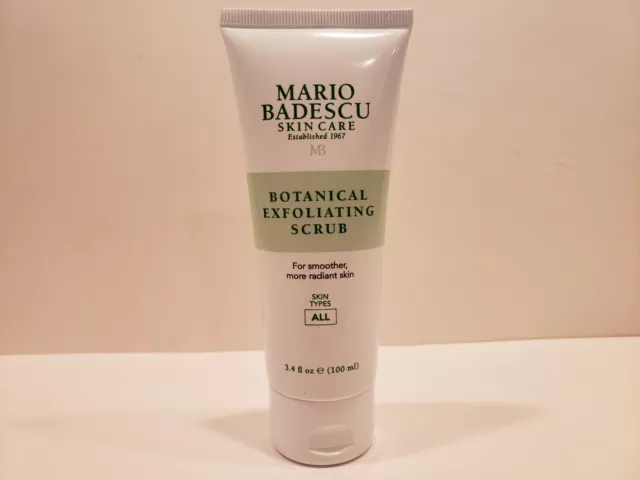 Mario Badescu Skincare~Botanical Exfoliating Scrub~Smoother & Radiant Skin~3.4oz