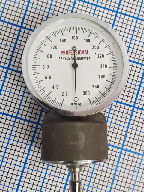 Esfigmomanómetro profesional vintage mmHg medidor de presión arterial hecho en Japón