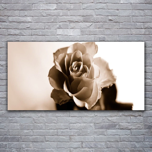 Tableau Sur Toile Tulup - Impression 140x70 Cm - Floral Roses - Moderne