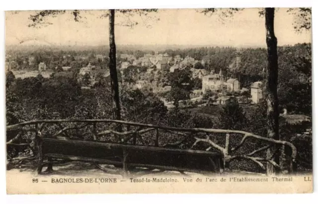 CPA BAGNOLES-de-l'ORNE- Tesse la madeleine (195221)
