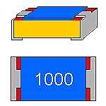 SMD-Widerstand  100 Ohm 1% 0,125 W Bauform 0805 gegurtet