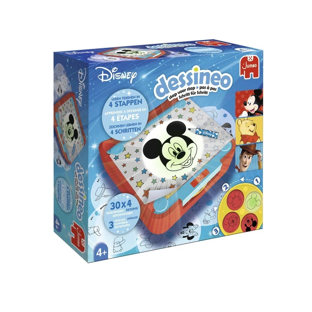 dessineo Zeichnen lernen Disney Spiel Deutsch 2022 Jumbo Spiele GmbH