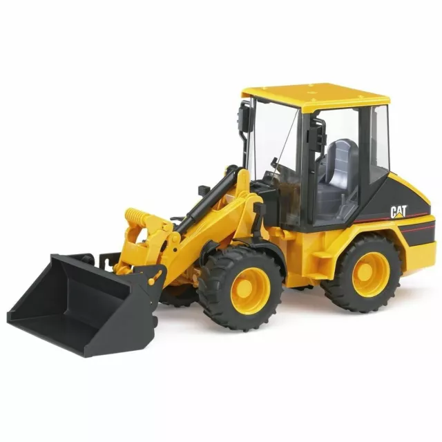 Bruder 02441 Cat Kompaktgelenkradlader Traktor Baustelle Baufahrzeug Tieflader