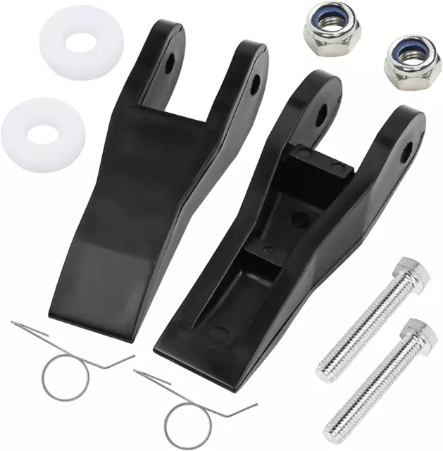 Flipper Replacement Compatible With Werner Kit Aluminum Extension Ladders Black