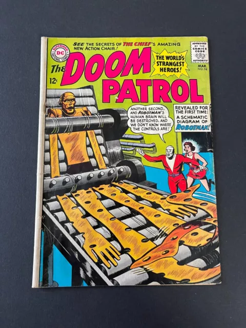 Doom Patrol #94 - The Nightmare Fighters (DC, 1965) Fine-