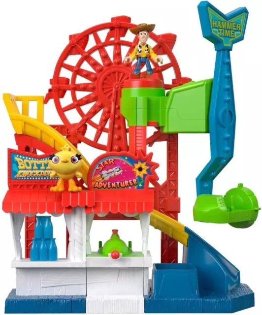 Toy Story Imaginext Fisher Price Disney Pixar Carnival Playset Woody New 3+ Toy 3