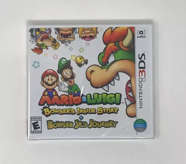 Mario & Luigi Bowser's Inside Story Bowser Jr's Journey Nintendo 3DS Brand New!