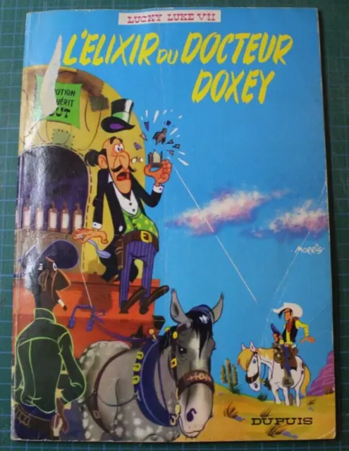 Lucky Luke VII L'élixir du docteur Doxey Dupuis 1984Bon état (BD3-82)