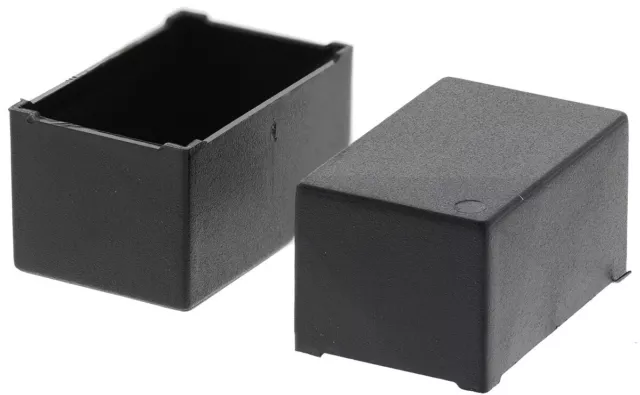 10 pcs  - Black ABS Potting Box, 22 x 14 x 9mm