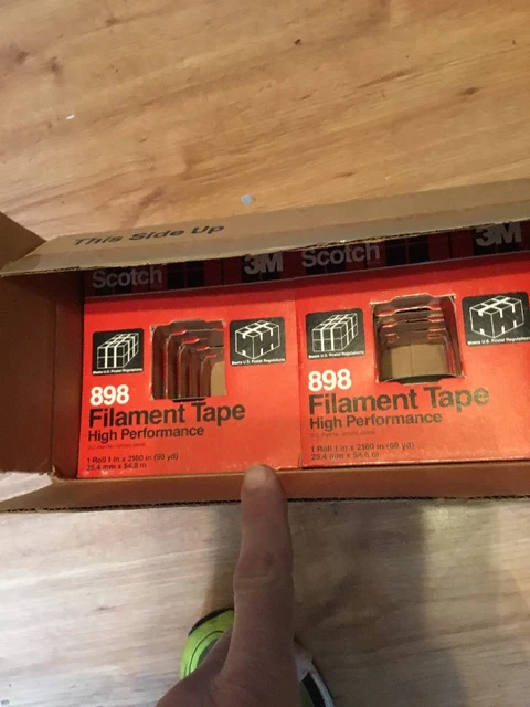 10rollsScotch 898High-performance Filament  Tape 1” X 60 Yd