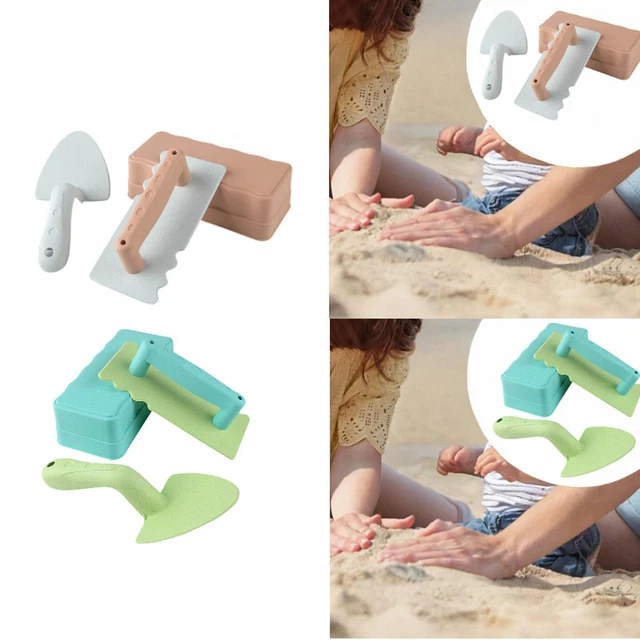 Jouets de plage pour l'été, Kit de construction de château à sable, moules de ch