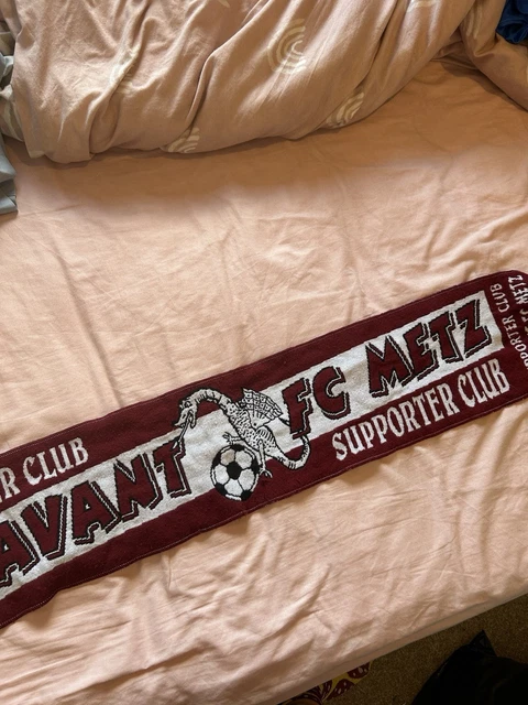 Écharpe Supporter FC Metz Grenats - Football Ligue 1 - Saison 2003/2004 Vs Guingamp