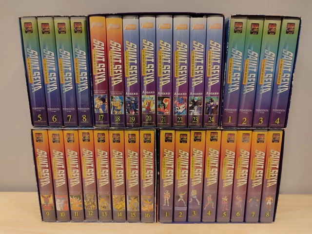 VHS Saint Seiya Chevaliers Du Zodiaque Manga Land Vol.1