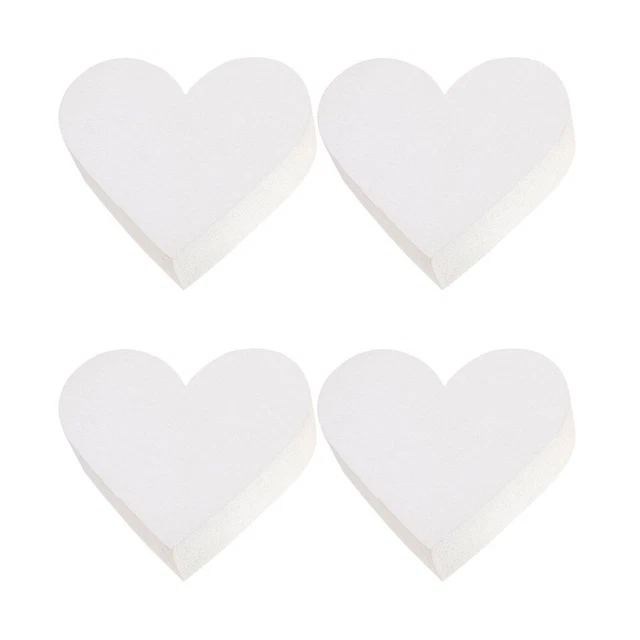 4 pz torta a forma di cuore piccole schiume torta manichini torta schiuma matrimonio torta