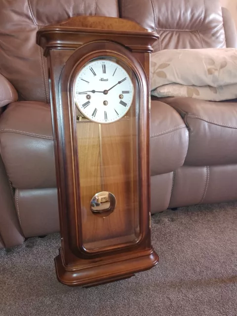 Hermle Westminster Mahogany Chime Wall Clock