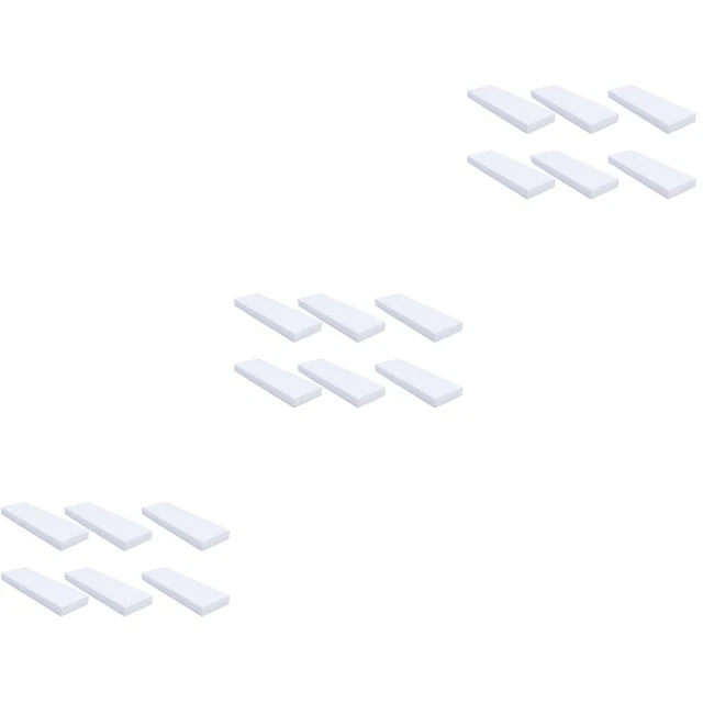 18 Pcs Weißer Polystyrolschaum Blumenarrangement-Block White
