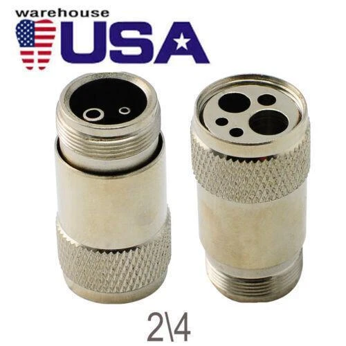 US Dental High Fast Speed Handpiece Tubing Adapter Changer 2 Hole to 4 Hole Sale