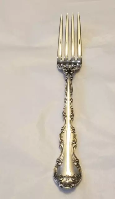 Gorham STRASBOURG Sterling Silver Fork  7 " , Old Hallmark, No Monogram