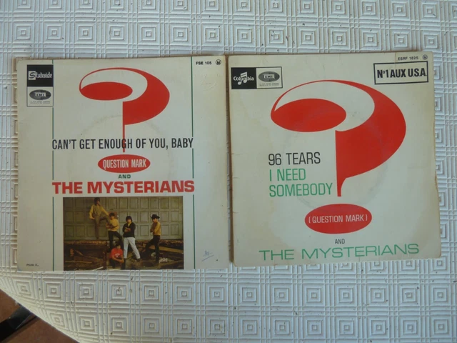 Question Mark And The Mysterians Lot De 2 45 Tours Eur 4500 Picclick Fr 