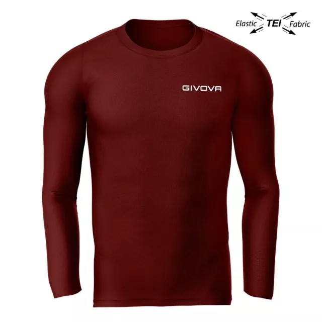 Maglia  Corpus 3 Givova Manica lunga tecnica termica colori fitness Palestra