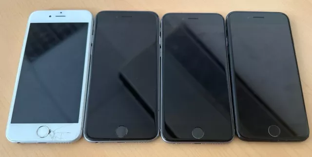 4x Apple iPhone 6s / 7 Mixed Storage - Colours -Job Lot - Read Description